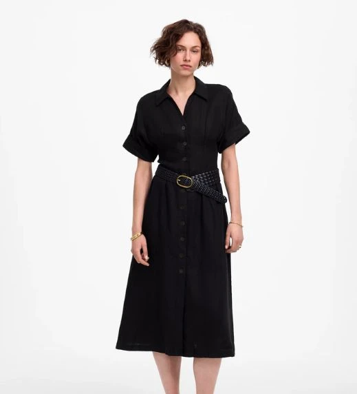 Madewell Easy Linen Shirt Dress